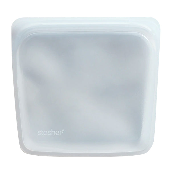Stasher Silicone Clear Sandwich Stasher Bag 5pk