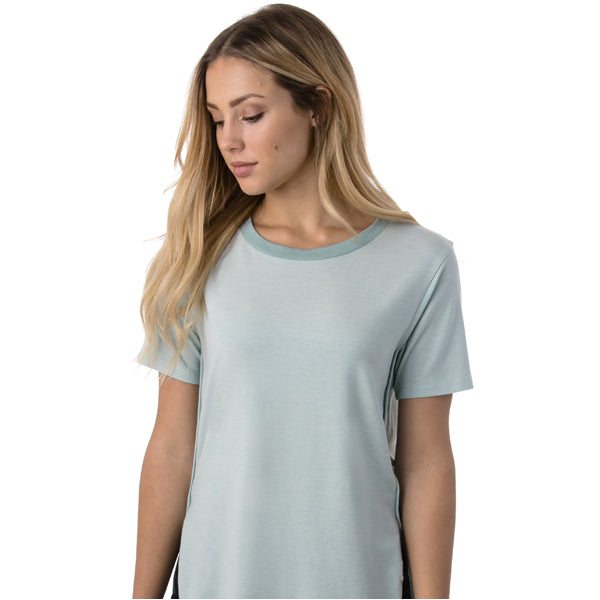 Cascade Curved Hem Tee