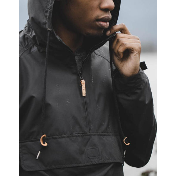 Compass Hooded Pullover Rain Jacket