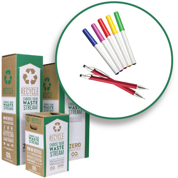 Pens, Pencils & Markers Zero Waste Box