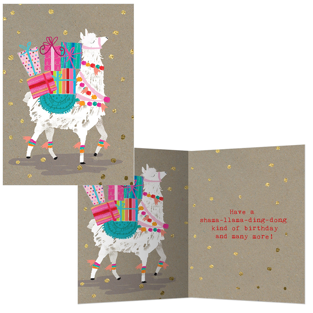 Animal Party Birthday Cards 8pk