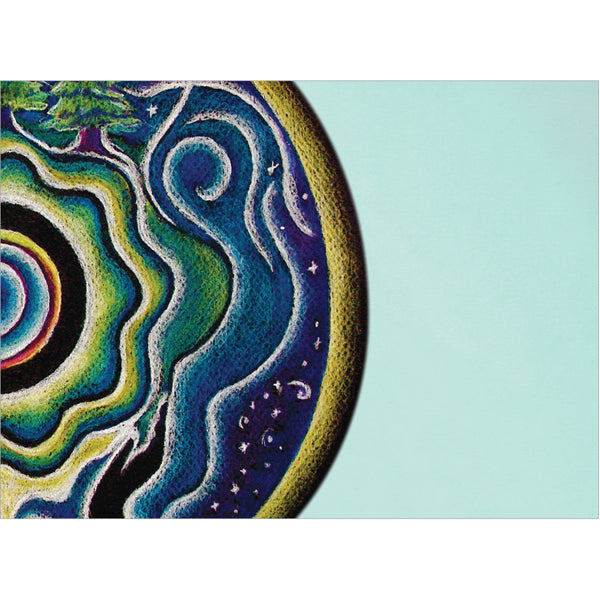 Mandala Blessing Holiday Greeting Cards 10pk