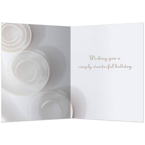 White Christmas Holiday Greeting Cards 10pk