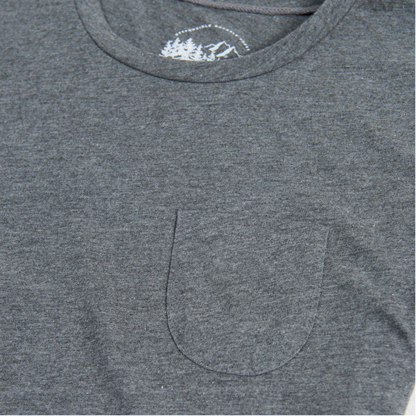 Heathered Pocket Tee