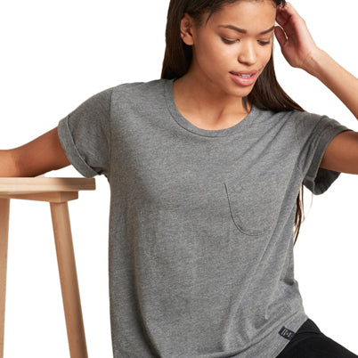 Heathered Pocket Tee