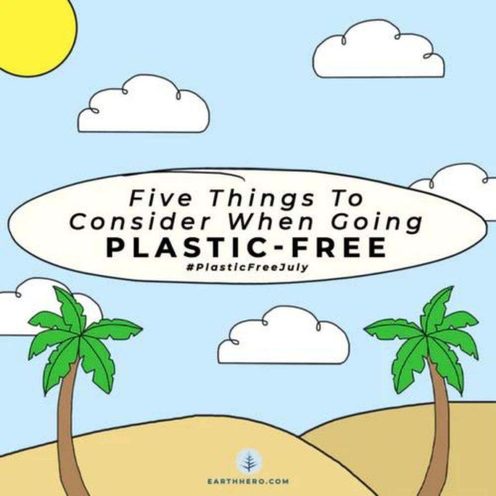 Tips for Going Plastic Free: 5 Things to Consider this Plastic Free July