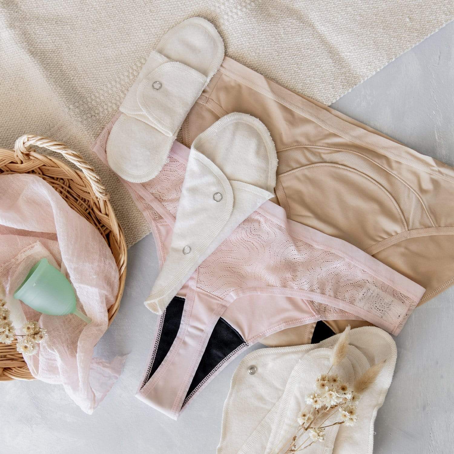 10 Best Sustainable Period Products — Cups, Pads, And Underwear!
