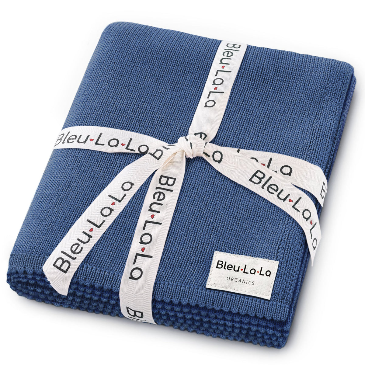 Luxe Organic Cotton Knit Baby Blanket