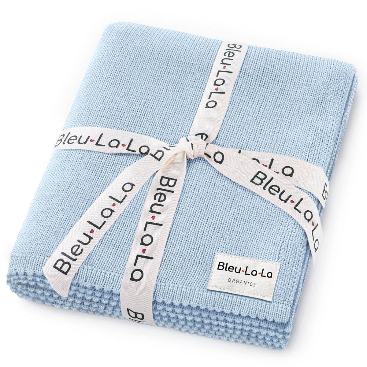 Luxe Organic Cotton Knit Baby Blanket