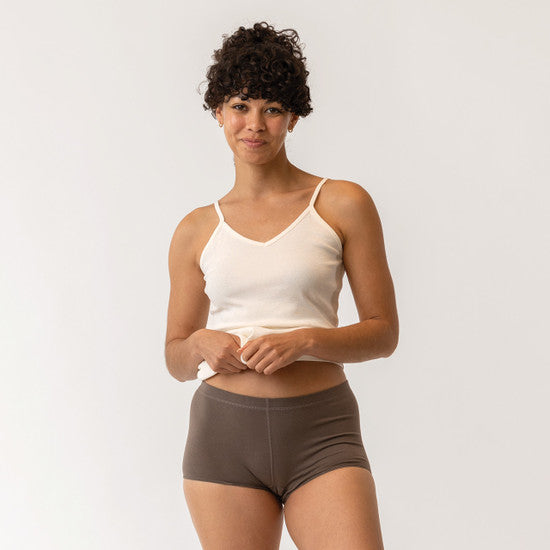 Organic Cotton Essentials - Women's Boyshort 2 Pak