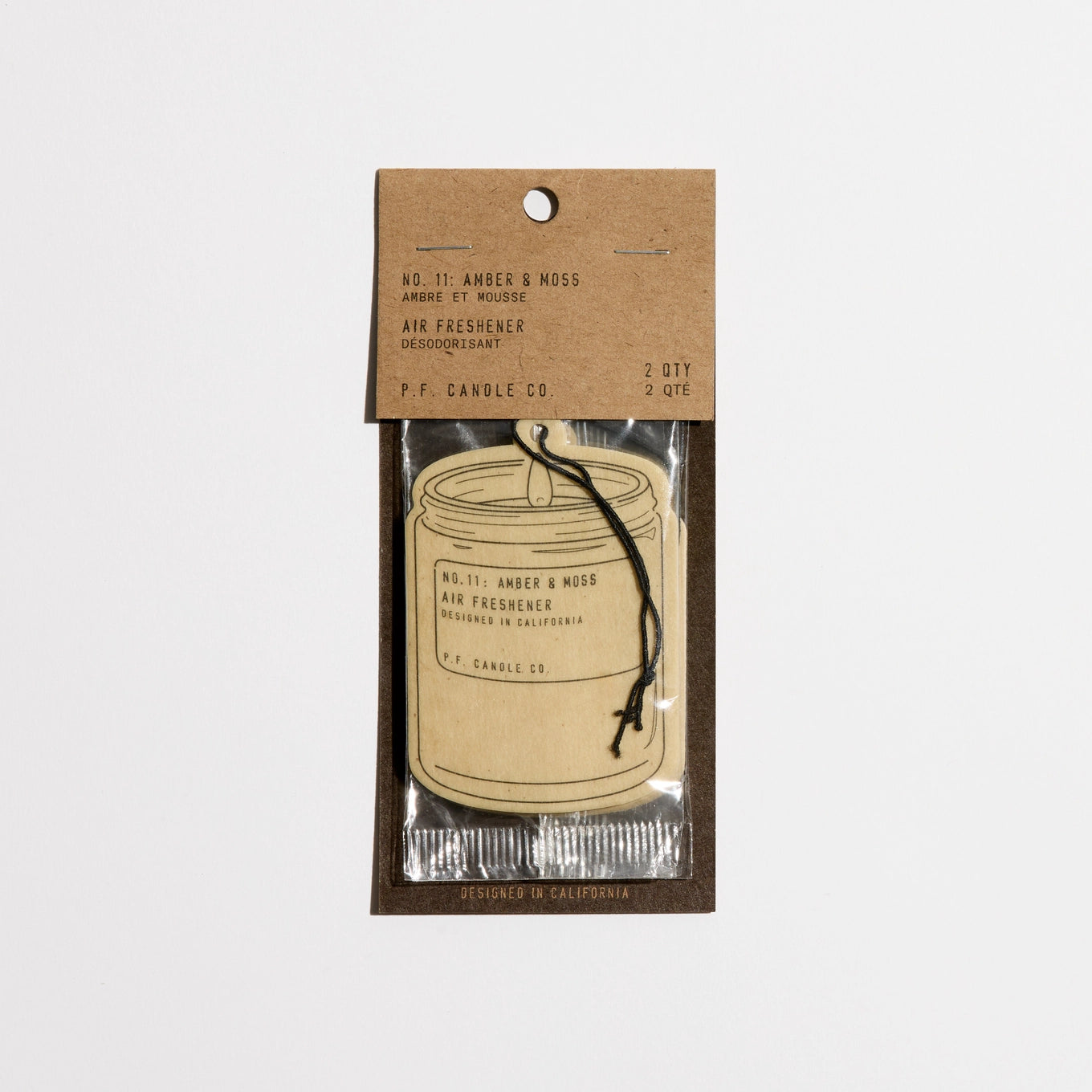 Amber + Moss Car Fragrance