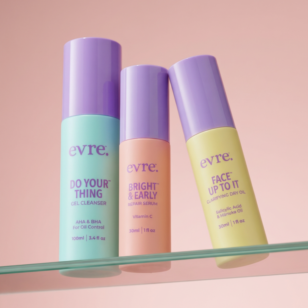 3-Step Acne & Clearing Skincare Set