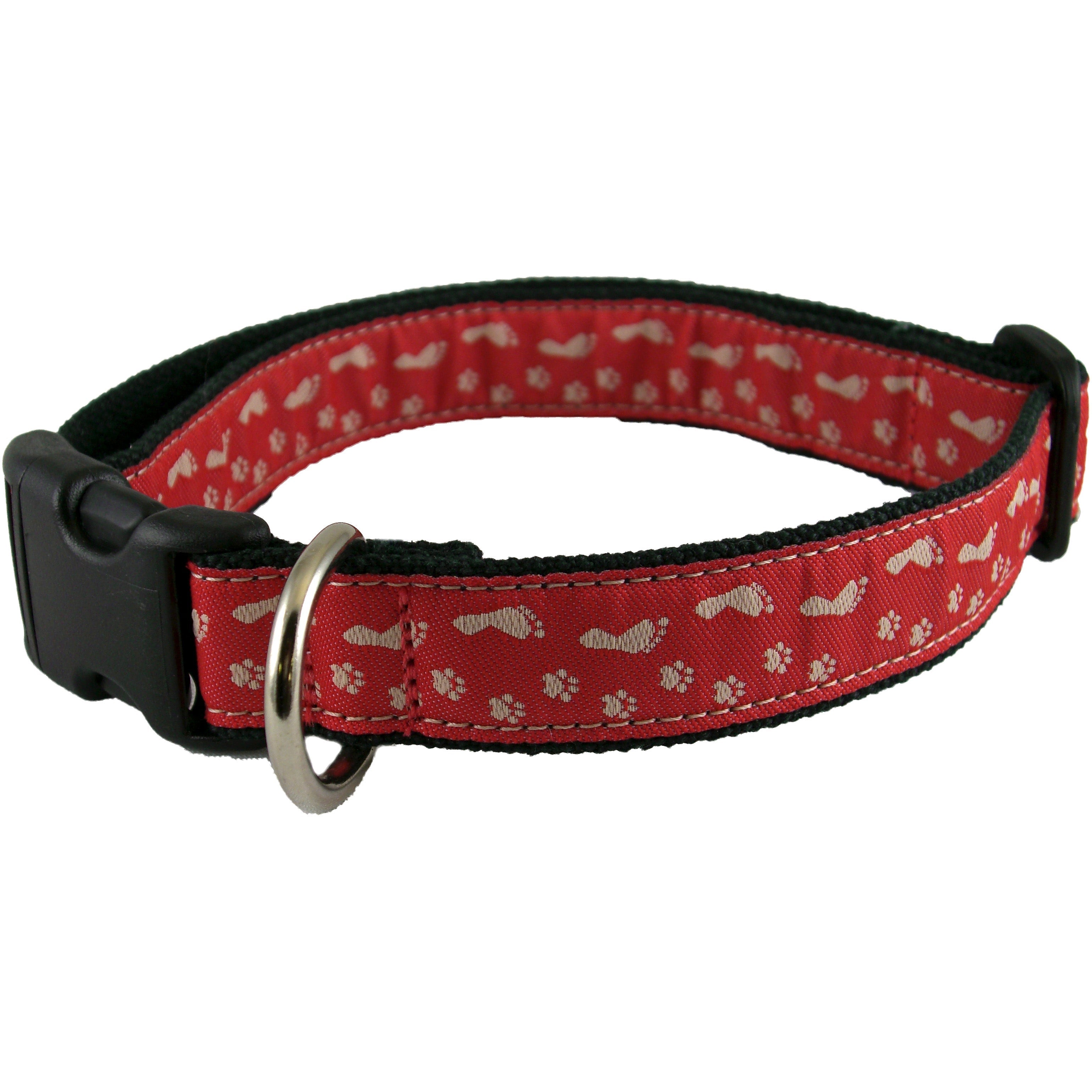 Hemp Dog Collar Best Friend Red