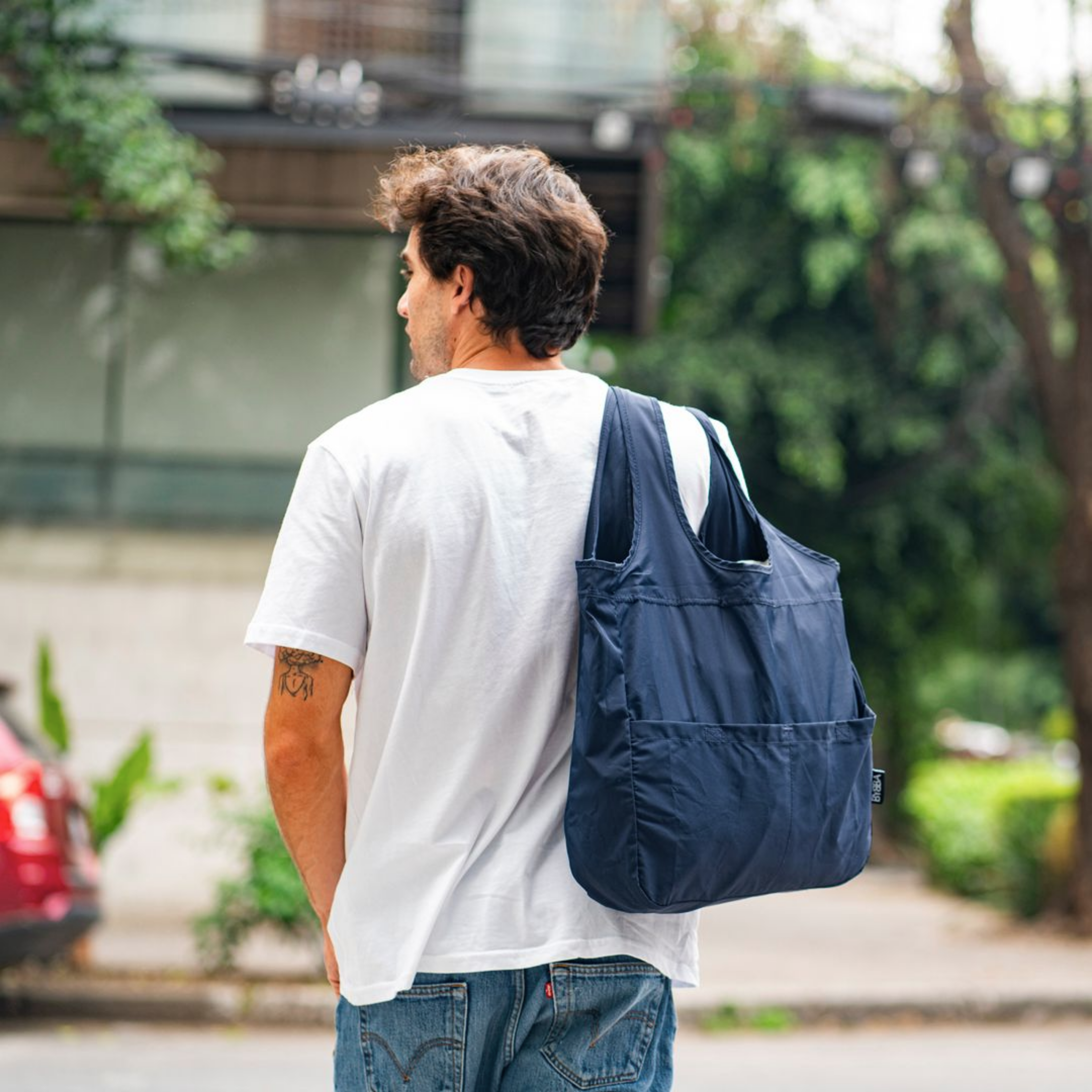 Bybba X 4Ocean Balos Navy Seal-Ombré Reusable Tote Bag