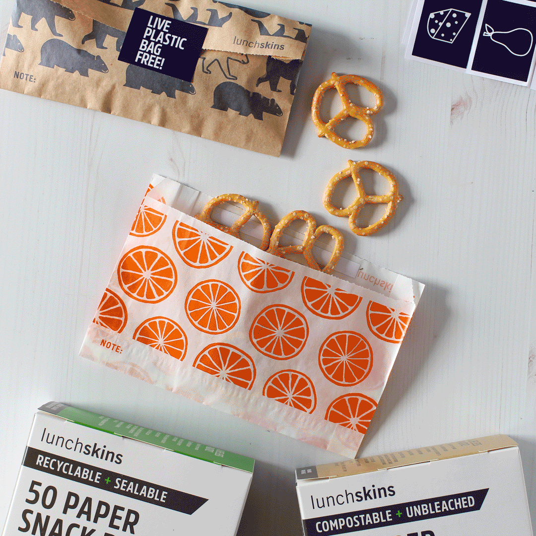 Recyclable Paper Snack Bags