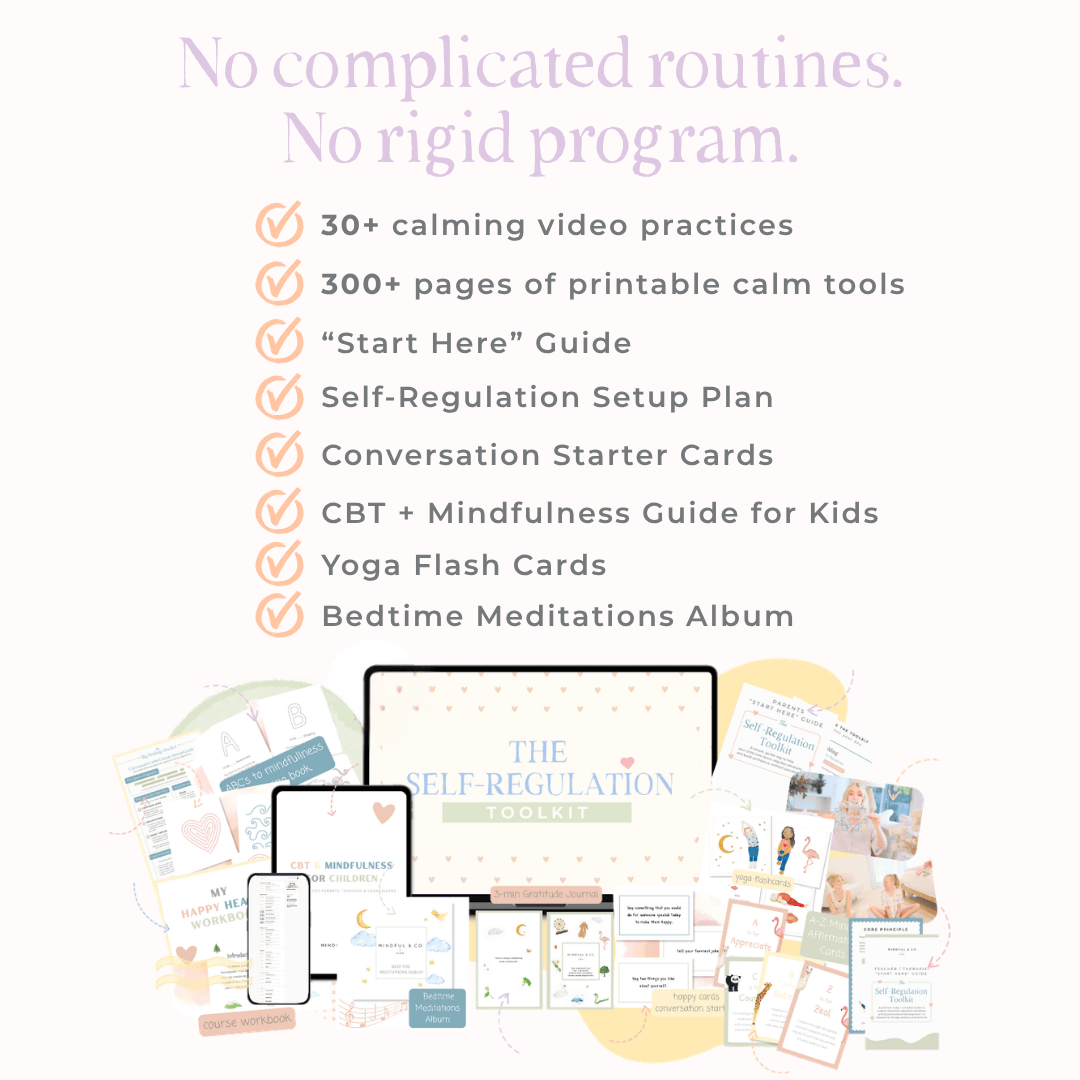 Beginner Yoga Bundle + Self-Regulation Toolkit