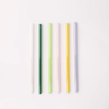 Straight Glass Straw Set, 6", 8" OR 10"