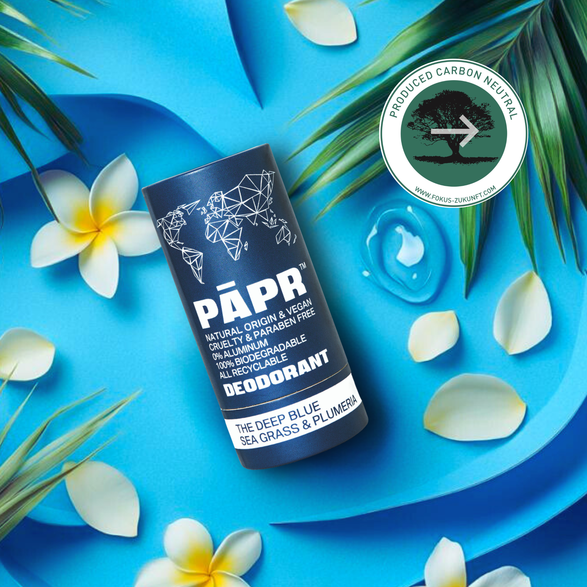 The Deep Deodorant- Vegan, Aluminum Free