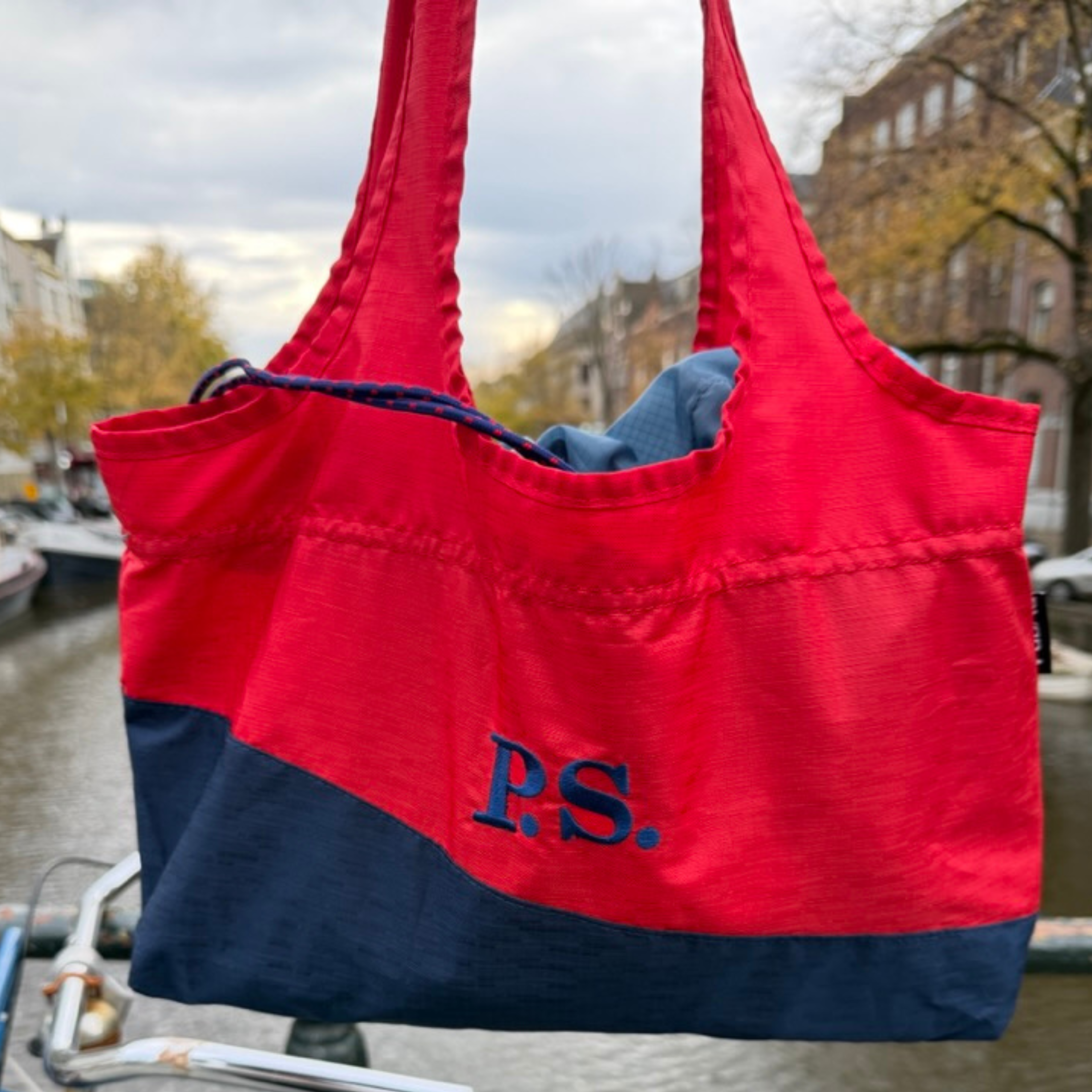 The Little Sur Stingray Reusable Tote Bag