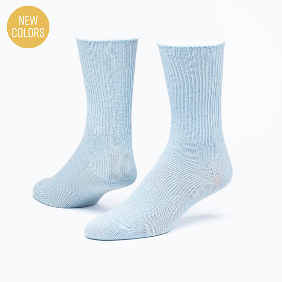 Organic Cotton Socks - Lightweight Crew