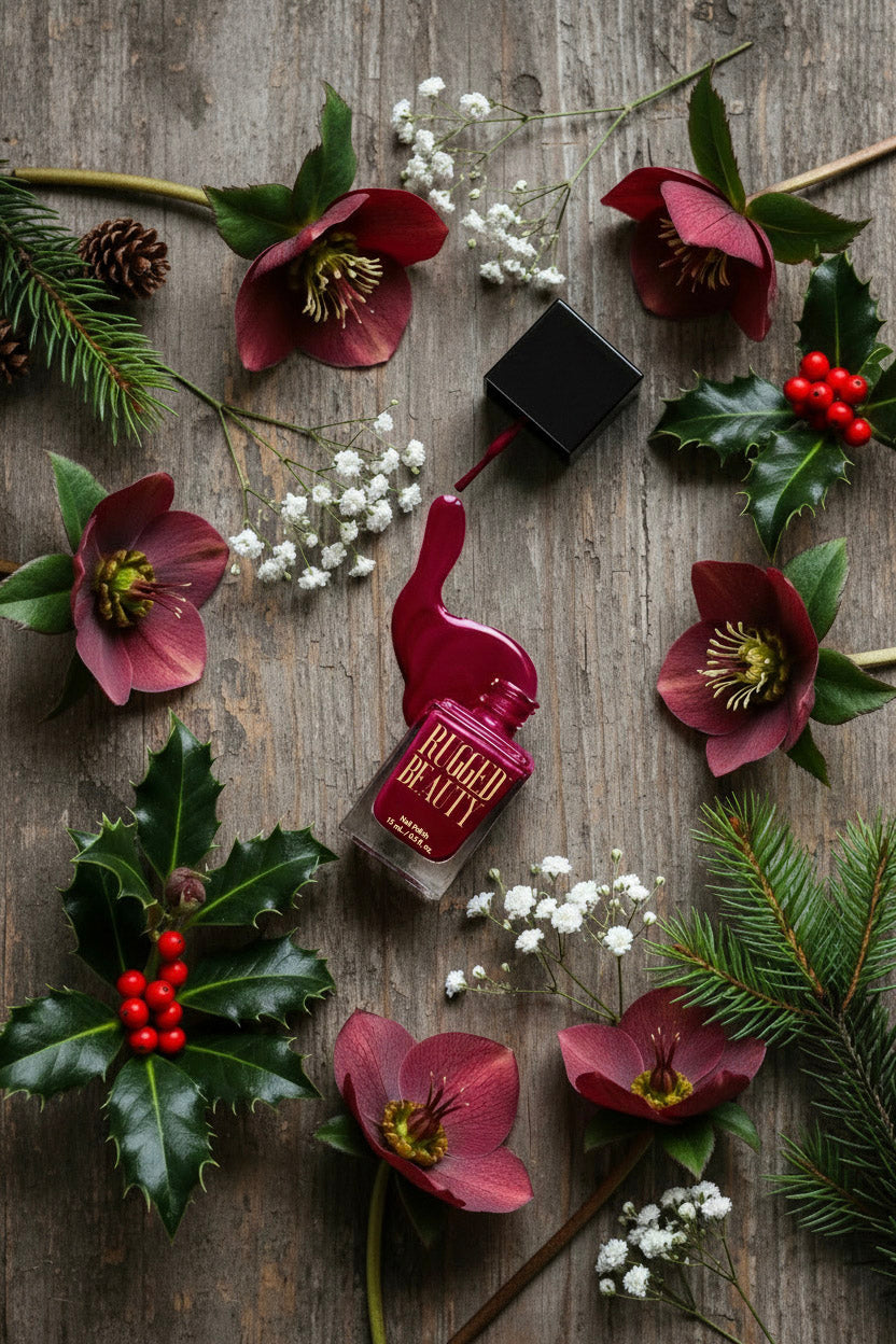 Winter Berry (Deep Wine Red Nail Polish)