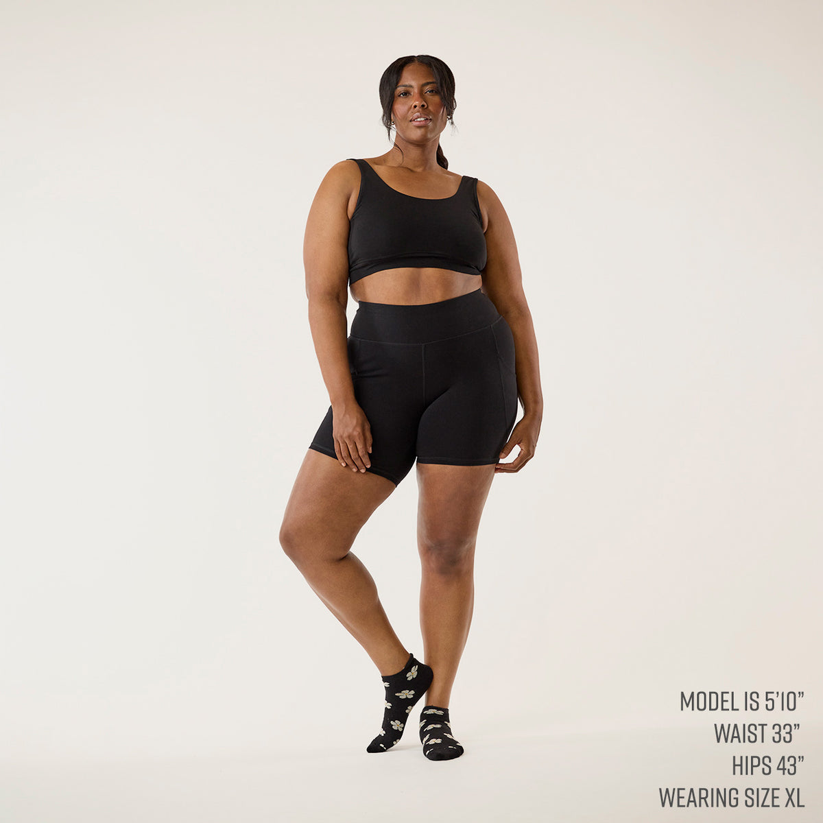Organic Cotton - Blackout Leggings - Short