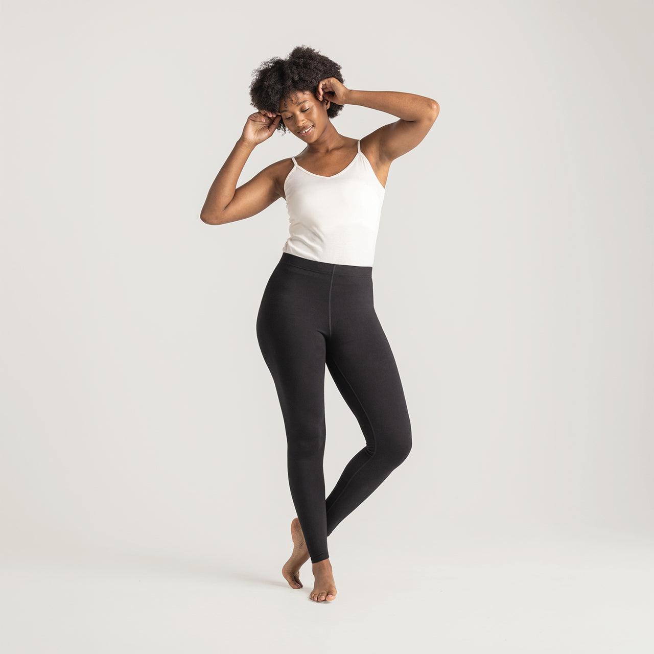 Organic Cotton Base Layer Ankle Legging