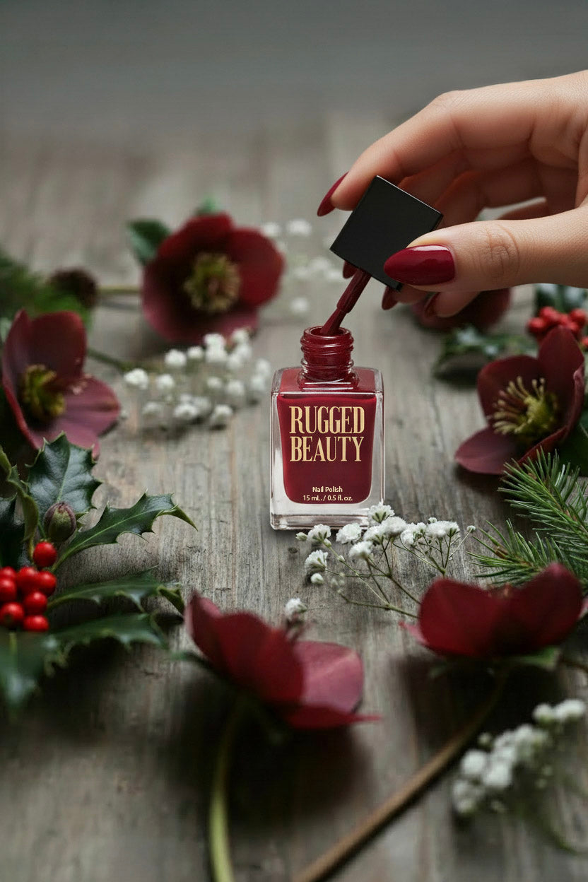 Winter Berry (Deep Wine Red Nail Polish)
