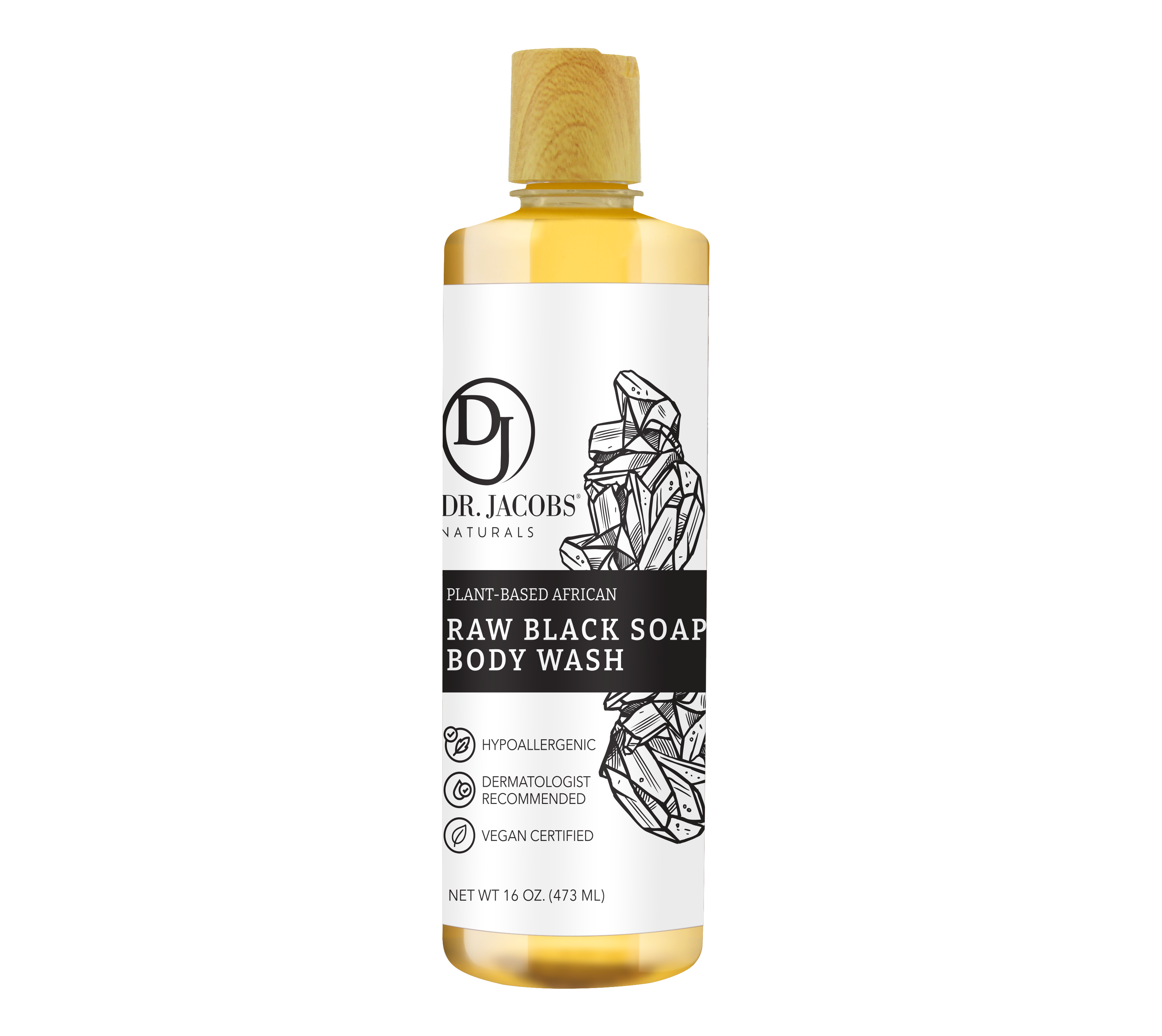Dr. Jacobs Naturals Raw Black Soap