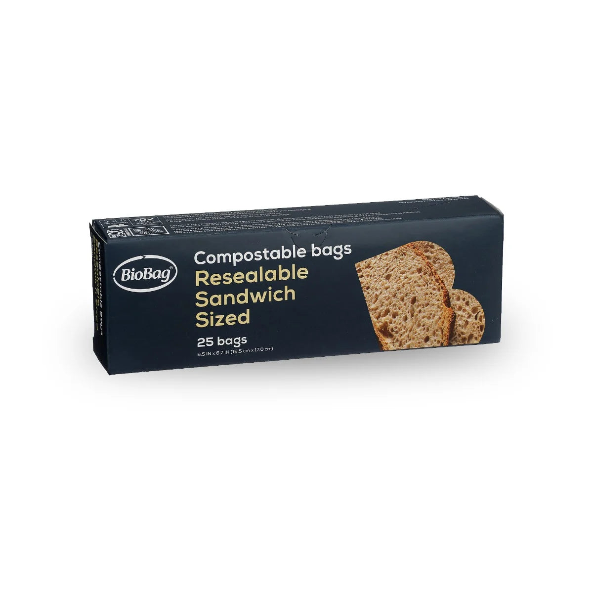 Compostable Sandwich Bags (50-Pack)