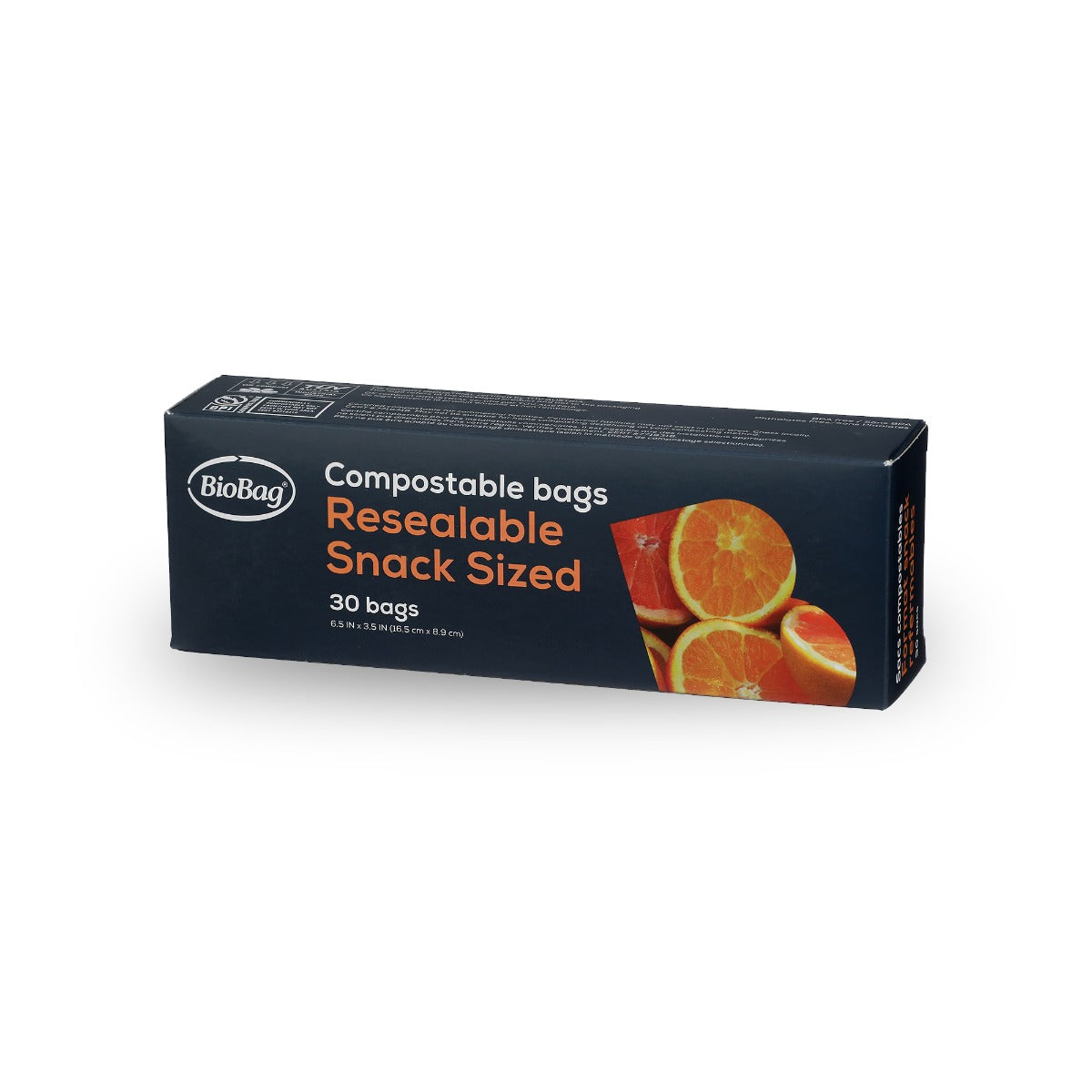 Compostable & Resealable Snack Bags - 30pk