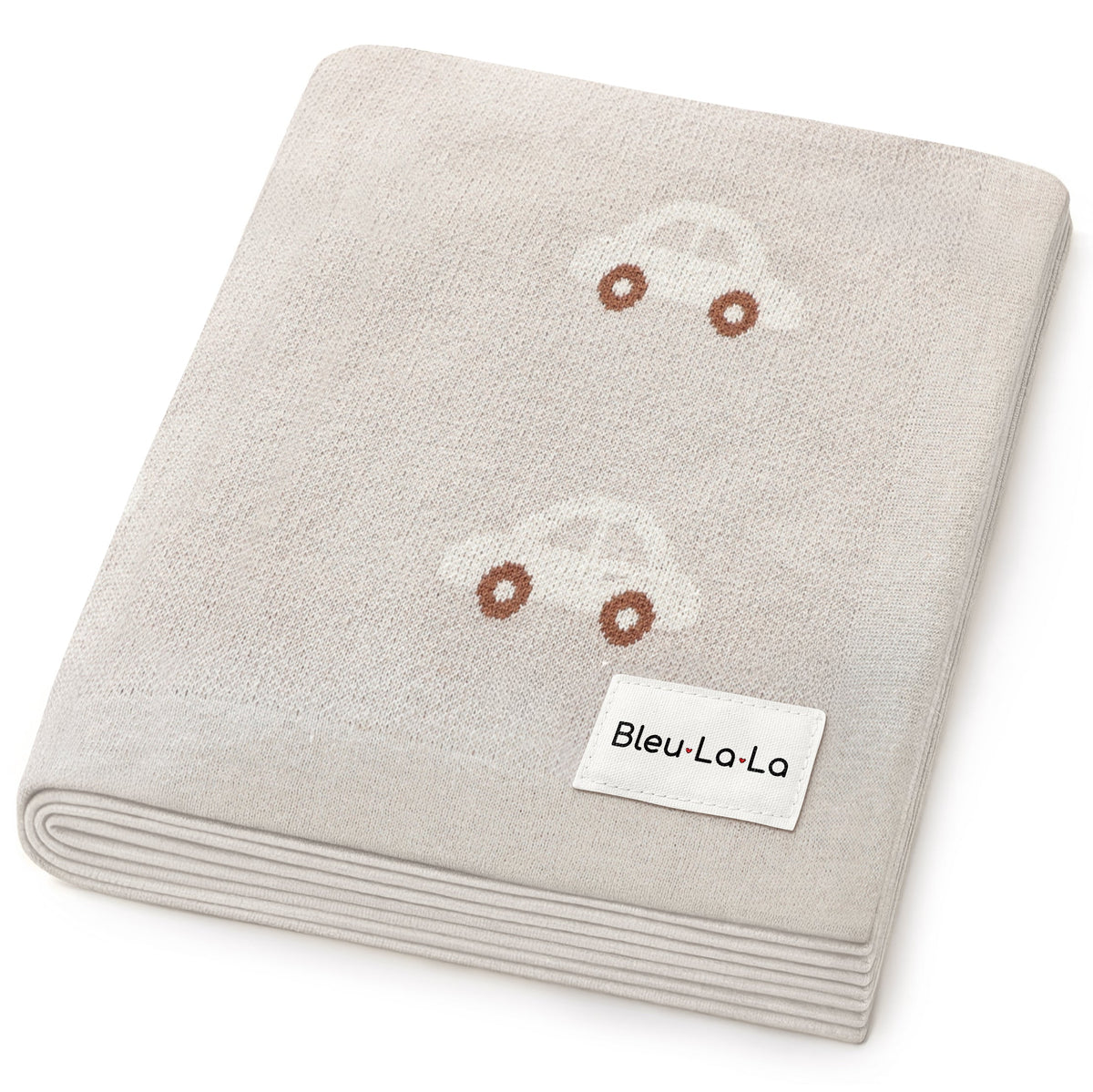Car Cotton Knit Baby Blanket
