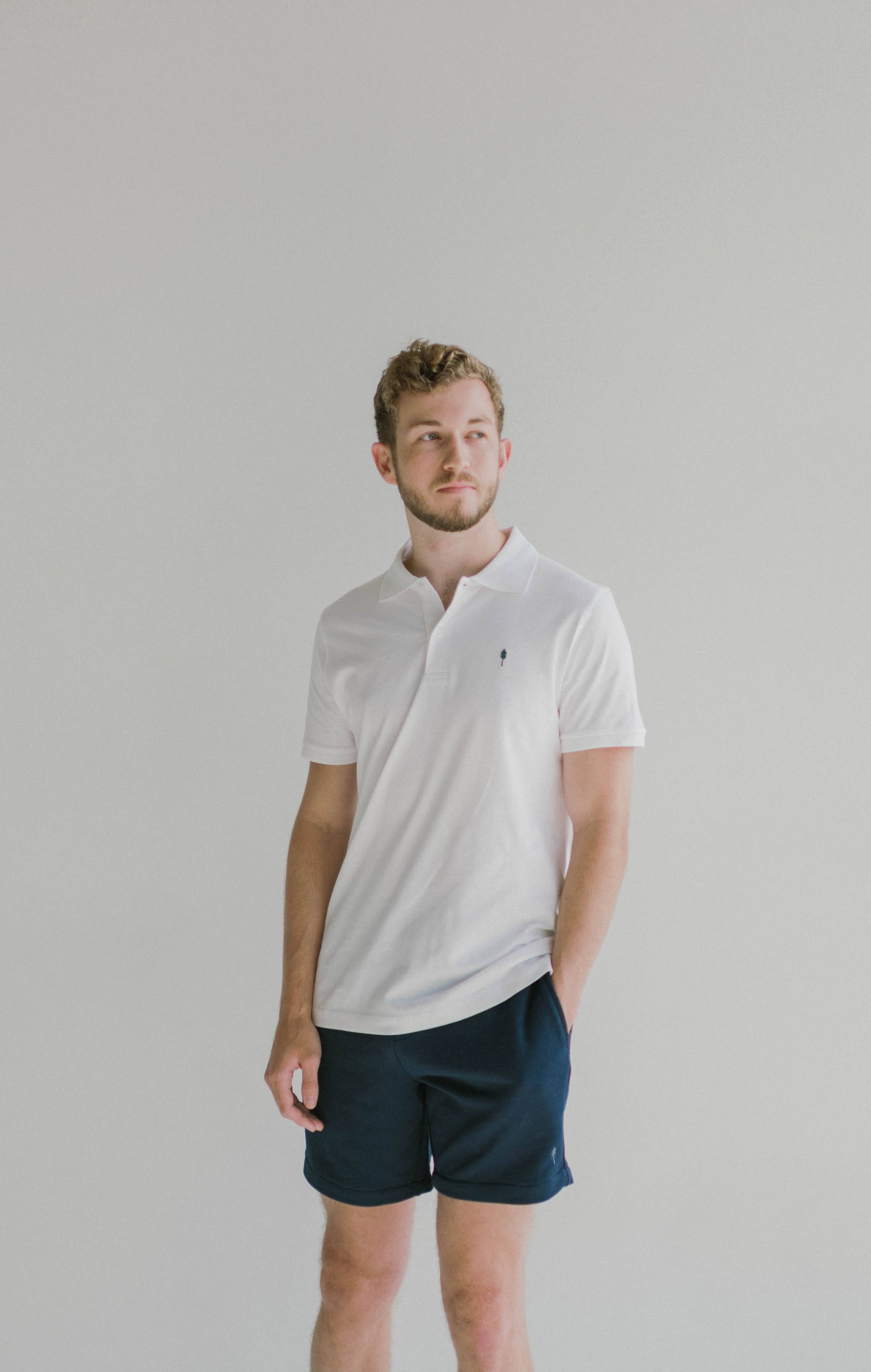 Men’s Organic Cotton Polo Shirt by Livelihood – Sustainable & Breathable Fit