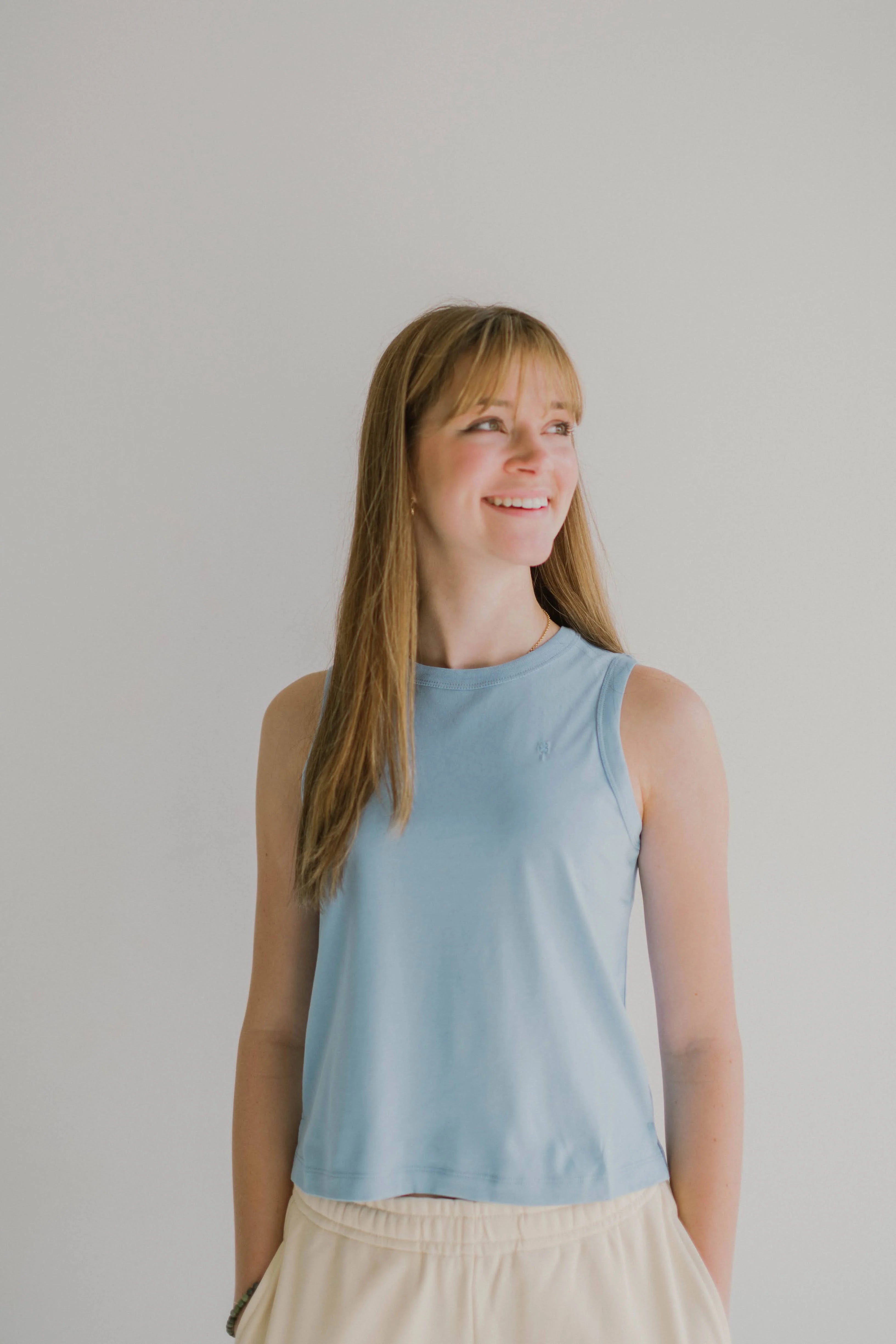 Women’s Organic Cotton Tank Top by Livelihood – Lightweight, Sustainable Layer