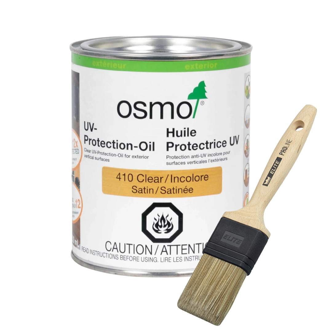 Osmo UV‑Protection Oil – Clear Natural Oil Finish, 750 ml – Ideal for Cedar Planters