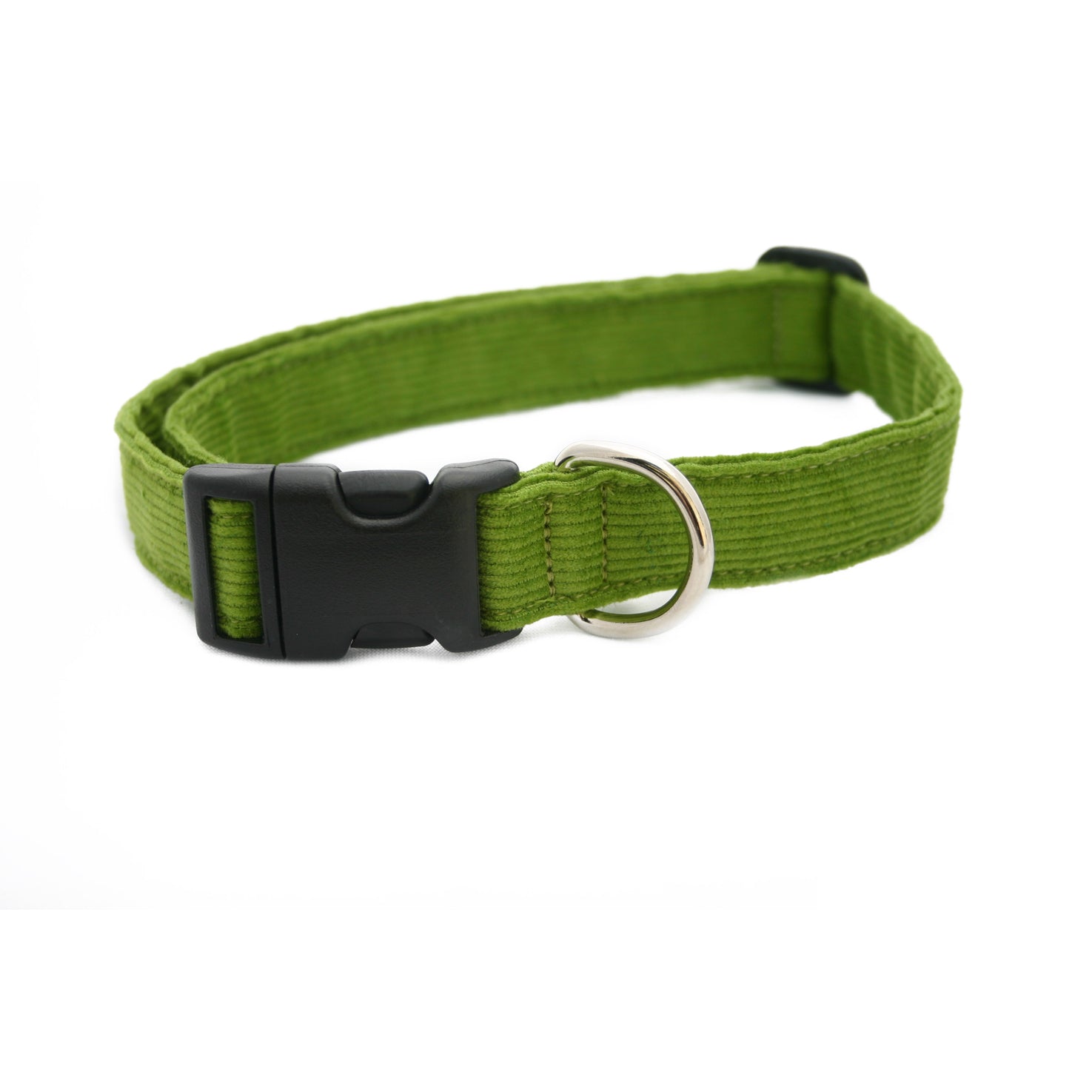 Hemp Dog Corduroy Collars (Rust,Marigold,Bronze,Avocado,Blue,Plum,Pink, Red, Black)