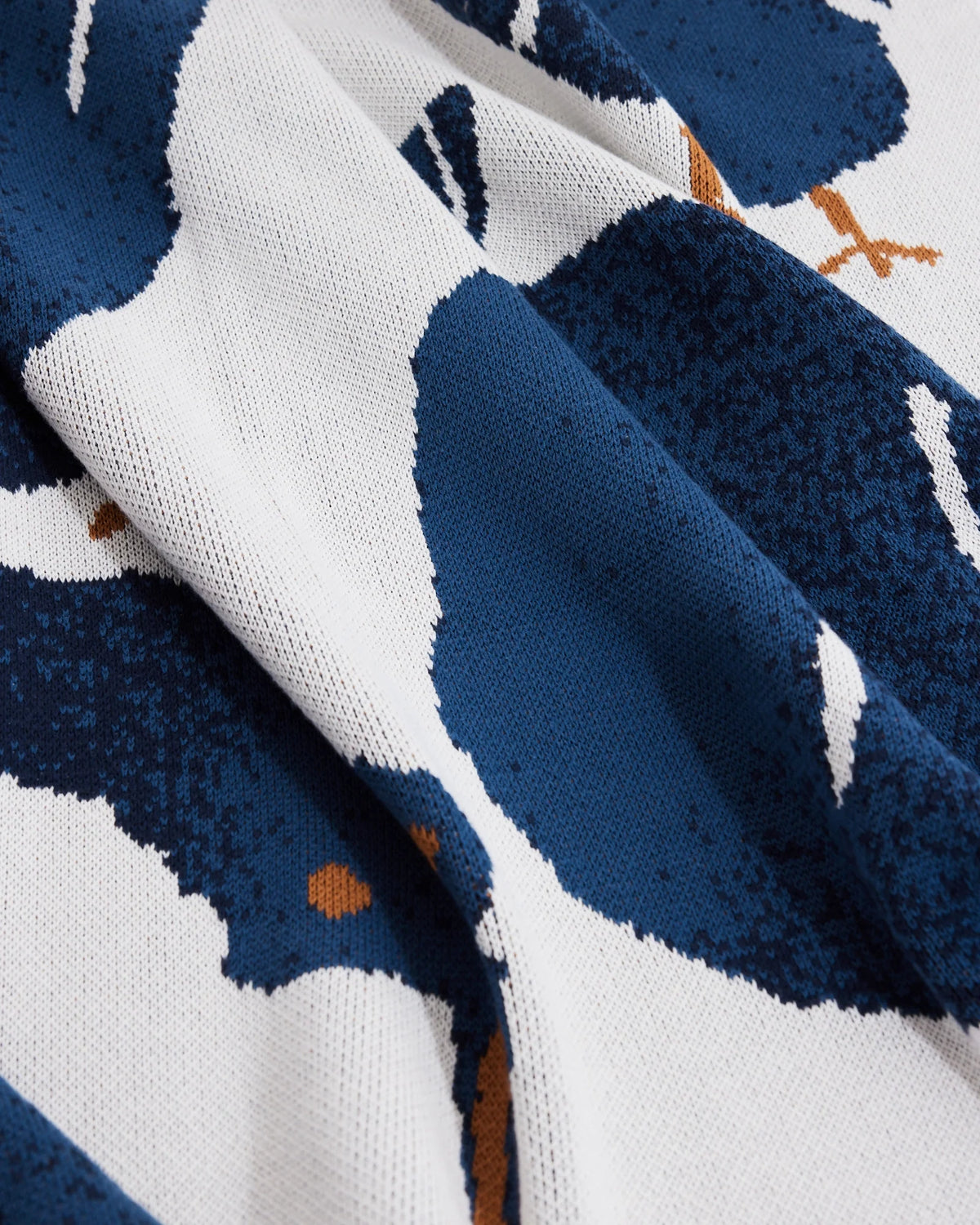 Biquette Peace Knit Blanket - Artist Collection