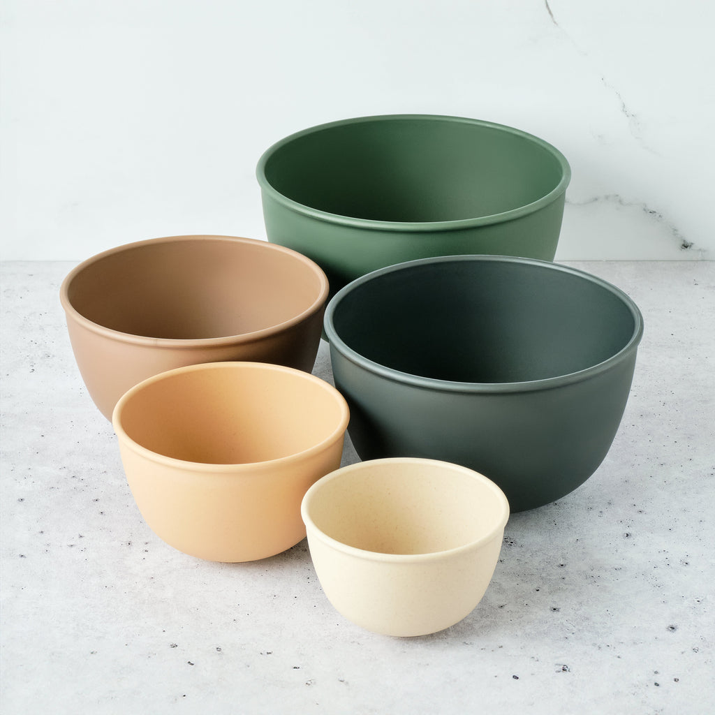 5 Piece Astrik Mixing Bowls - Alpine Forest