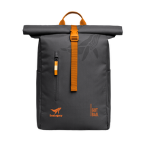 GOT BAG Rolltop Easy Backpack – Lightweight Recycled Ocean Plastic Daypack