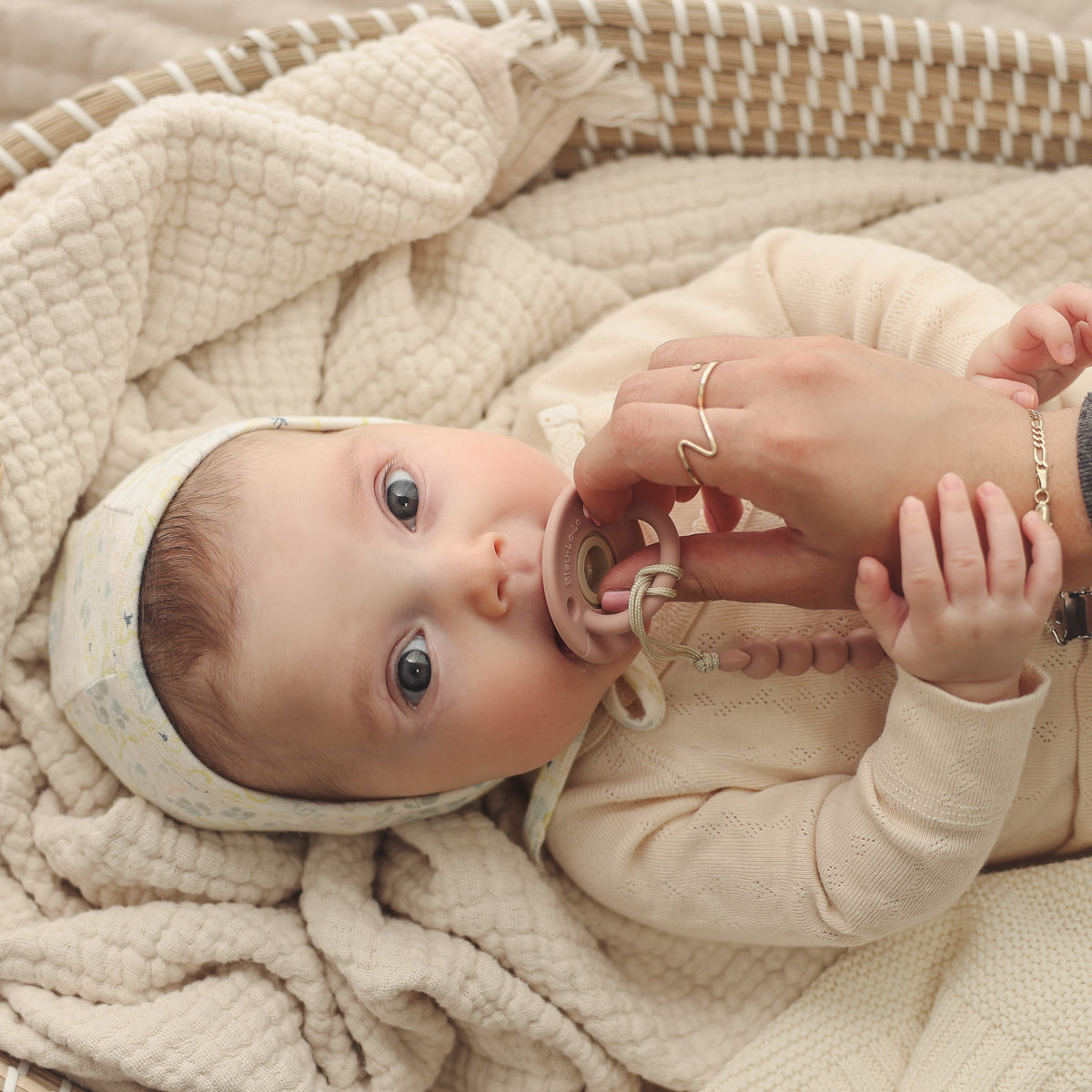 Two-Tone Silicone Pacifier - Stage 1