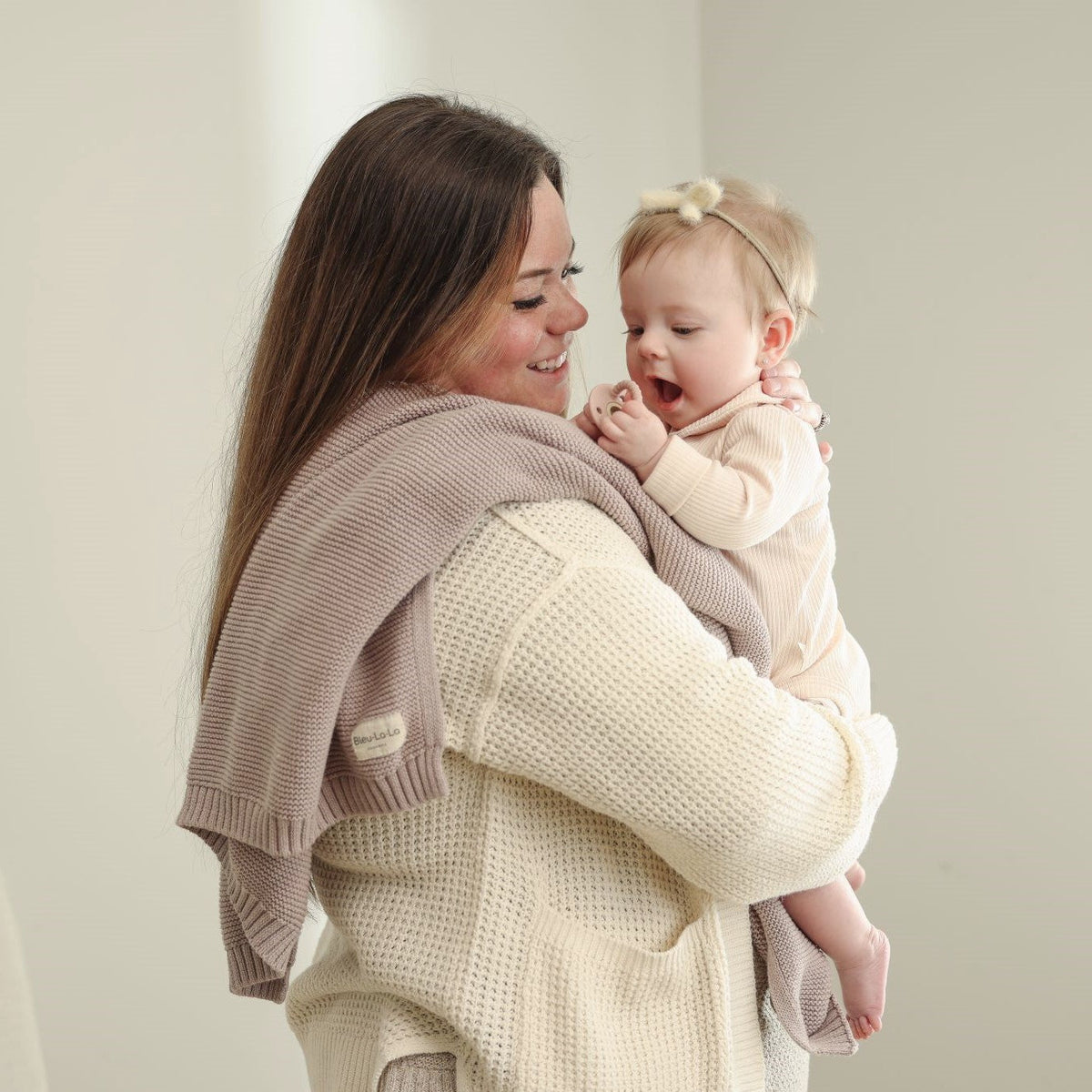 Heritage Organic Cotton Knit Baby Blanket