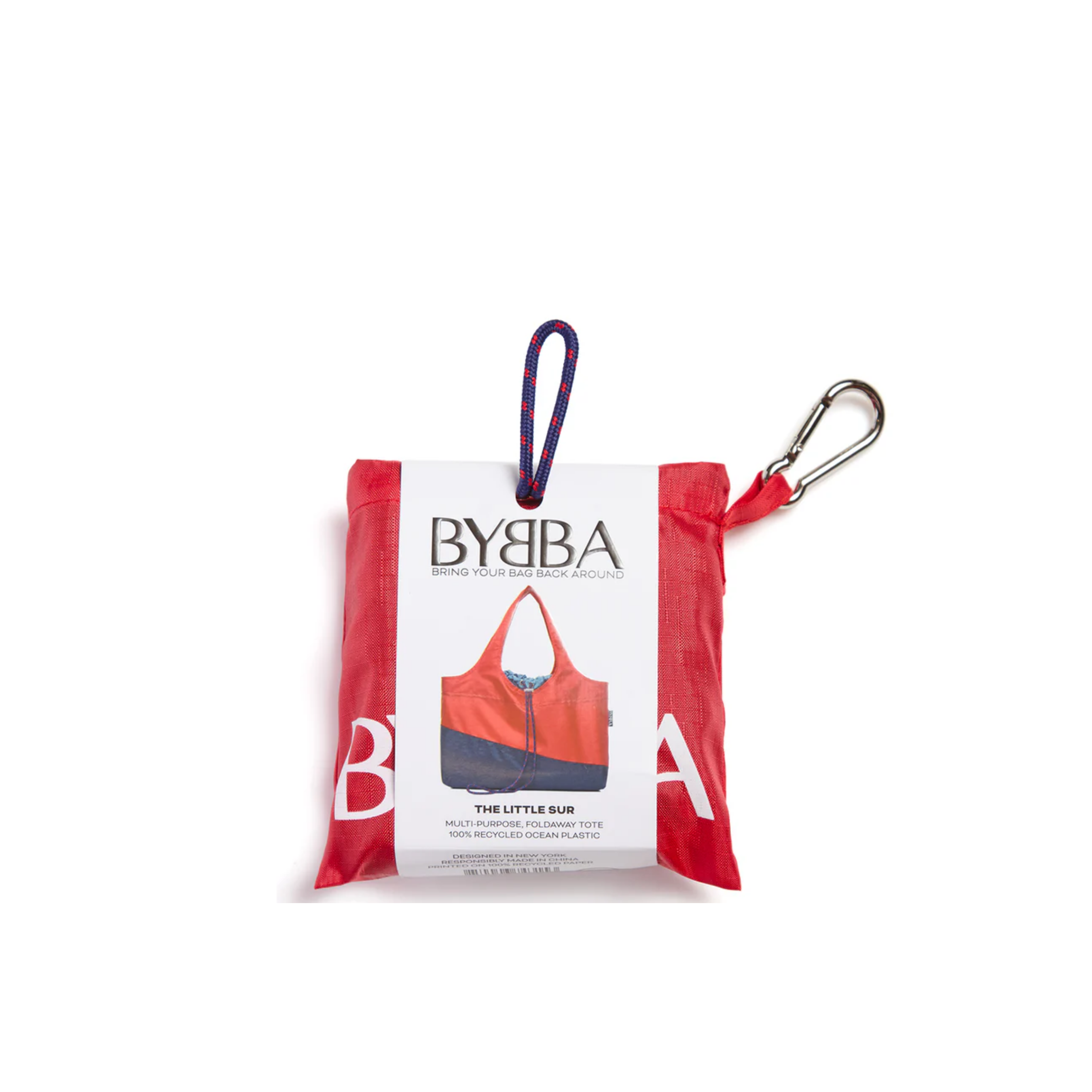 The Little Sur Red Flag Reusable Tote Bag