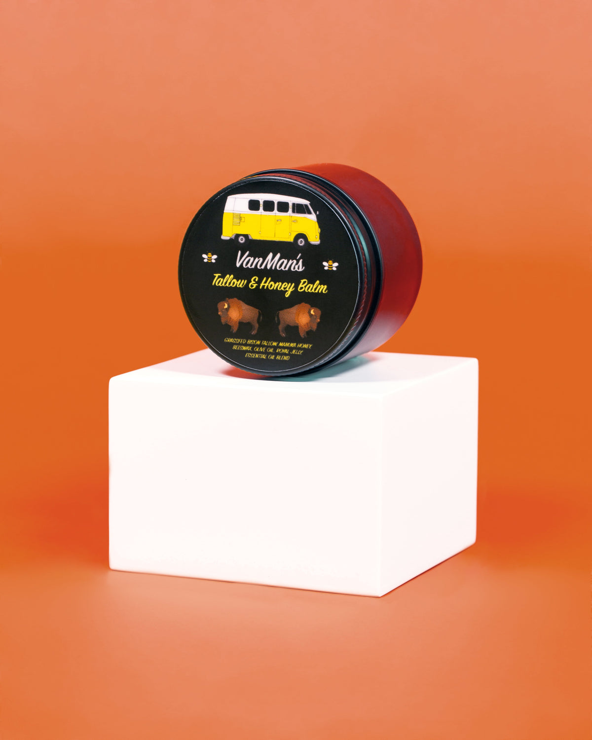 Bison Tallow & Honey Face Balm - 2 oz