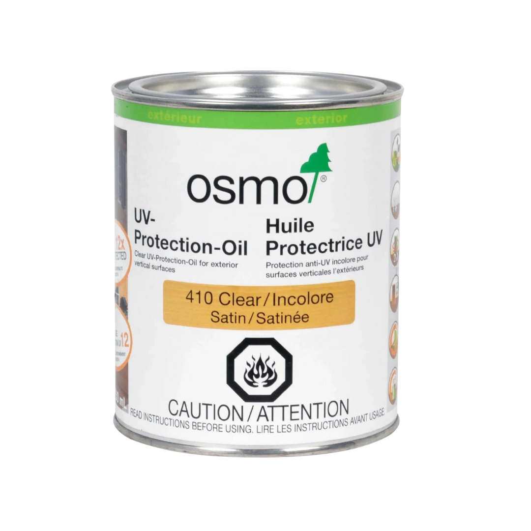 Osmo UV‑Protection Oil – Clear Natural Oil Finish, 750 ml – Ideal for Cedar Planters