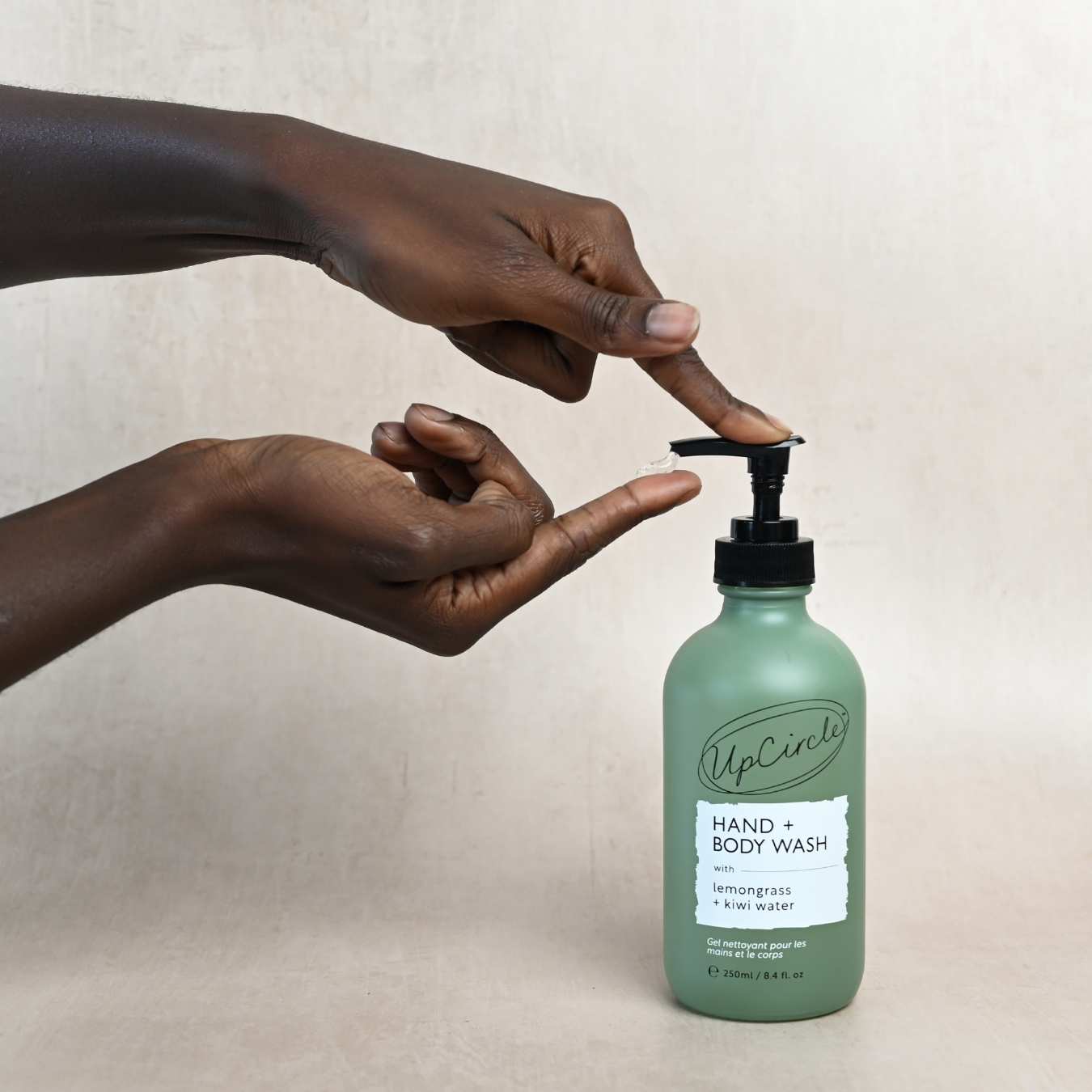 Natural Hand & Body Wash with Lemongrass
