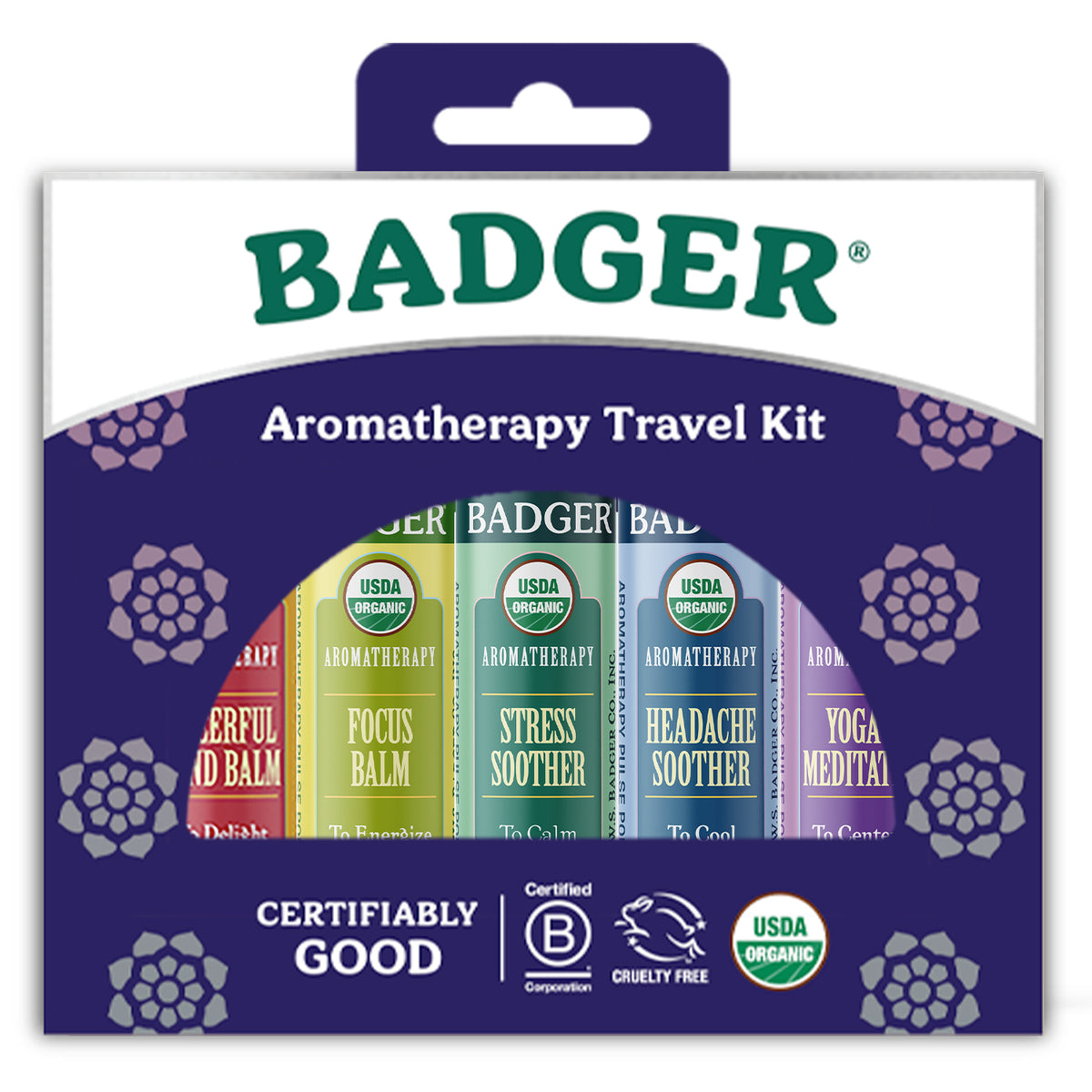 Organic Aromatherapy Travel Kit - 5pk