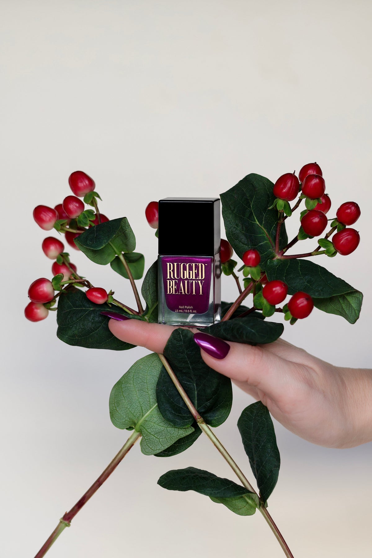 Cranberry Sauce Nail Polish