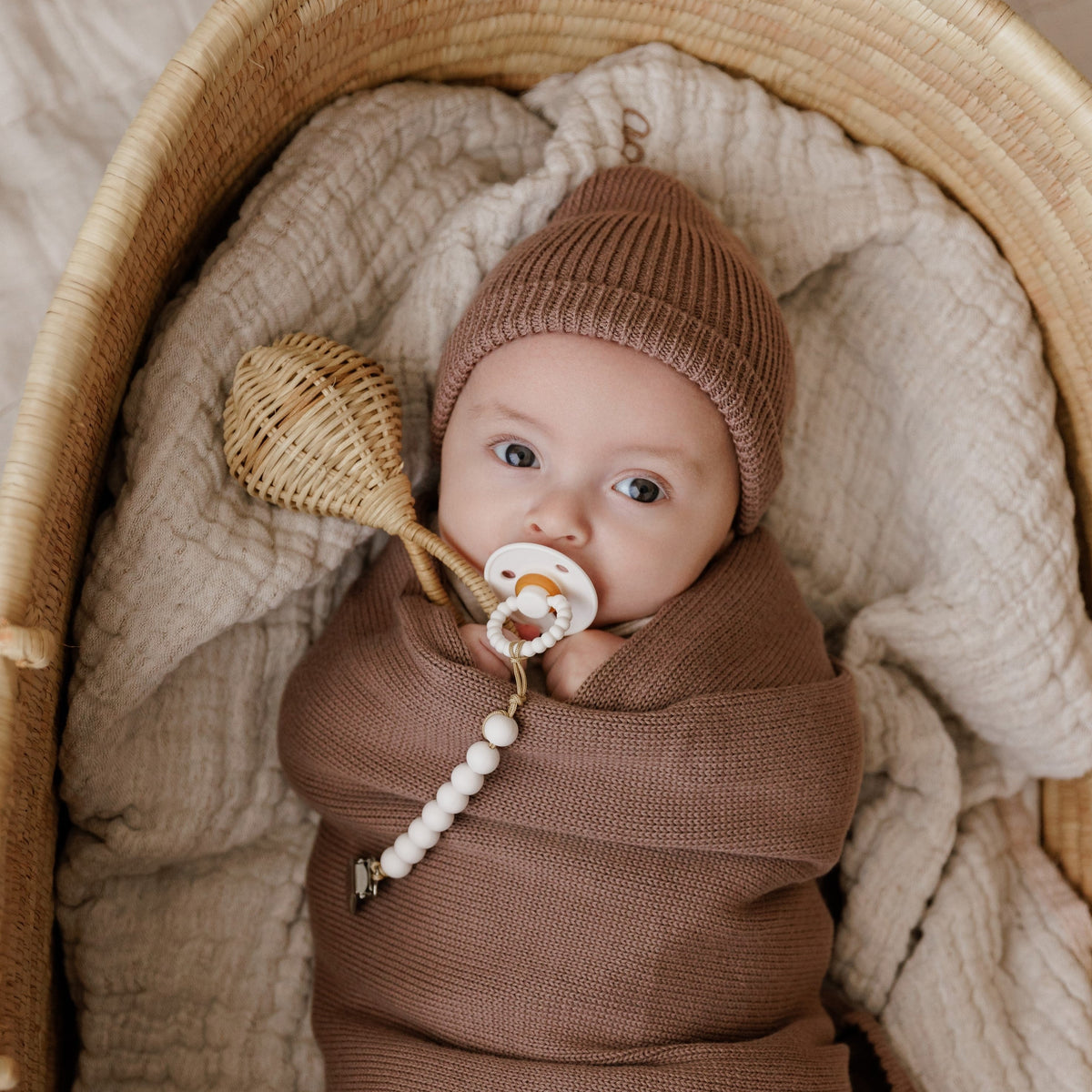 Pacifier & Matching Clip Set