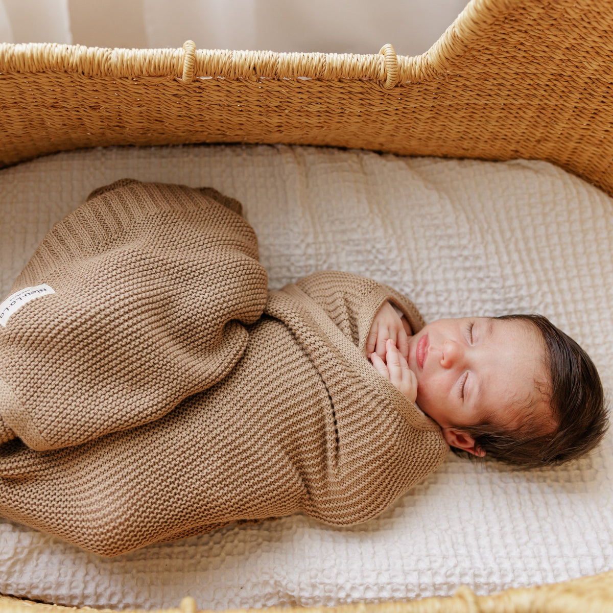 Heritage Organic Cotton Knit Baby Blanket