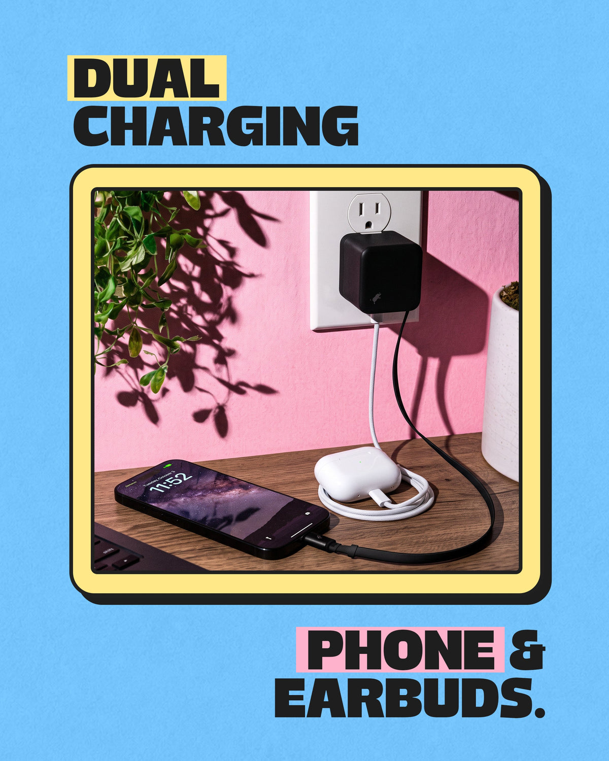 WALLY Stretch 35W Wall Charger